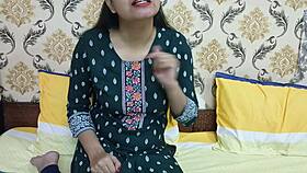 desi babe sneaks into bro's room for hot night of pussy licking and tight fucking in hindi