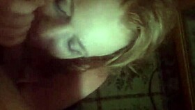 redhead milf slurps my balls hungrily