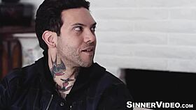 Thick tattooed rod drills Jessa Rhodes' dripping pussy deep?