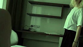 co worker deepthroats pov morning cute blonde homemade gag