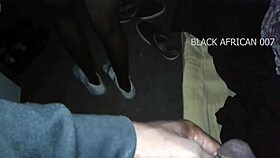 hairy whore sucks my boyfriend's cock right in front of me