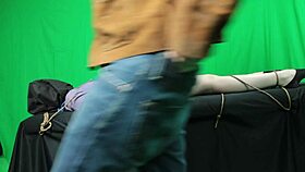 Hey Jason Vorhees, Choke Scarlett Johnson with Your Deepthroat Cock Now!