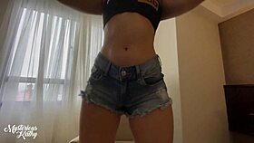 hot brazilian teen perfect big ass bent over creampie pounded hard