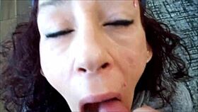 zoe's seductive pov oral leads to cum facial swallow