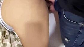 18-Year-Old Escapes School for Teacher's Perverted Cock Play