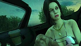 franklin hires hot hooker for car sex game in gta 5
