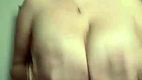 in the mornin i touch my boobs so nice... huge natural tits turn me on n you