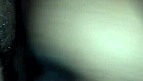 ebony beauty bends over for deep doggystyle pounding on wet pussy