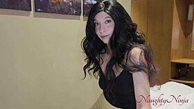 Mother-in-law sneaks into bed riding my cock wildly