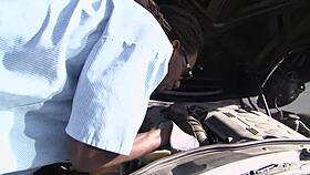 big blonde long hair milf rides huge black cock deepthroat doggystyle