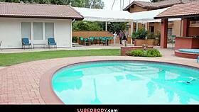 Does curvaceous Bella Blu's massage make you throb?