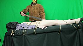 Hey Jason Vorhees, Choke Scarlett Johnson with Your Deepthroat Cock Now!