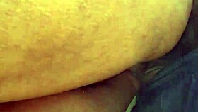 farm boy dives into first wild ebony pussy pounding under open skies