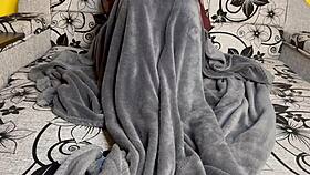 fat stepdad sneaks blowjob then barebacks hairy pussy to breed her 😈💦