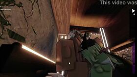 Holy fuck, watch this hot babe scream as monster cock rips her jeans for brutal pounding!