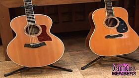 wild toy sends her bucking wildly into shaking intense orgasms