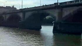 Brunette Cara Mella teases with her juicy German pussy skills