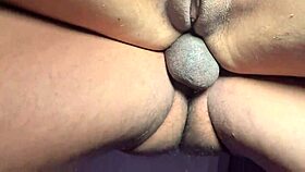 Nerdy Brazilian Latina takes massive interracial anal creampie POV pounding