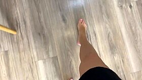 russian amateur milf gets fucked twice in homemade creampie with english talk subtitles