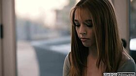 Petite Mommy Joins BBC Deepthroat 3some to Lick Pussy Before Group Fuck