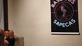 she lets him creampie her wet swollen pussy moaning loud