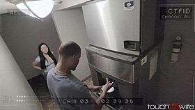 Fresh curvy wife shared with monster cock on vacation double penetration