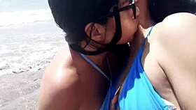 hey, these lesbians scissors then take stranger cock for cum? total whores!