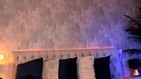 hey check out this amateur milf's big milky tits leaking during wild dildo masturbation and pussy play