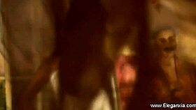 hot brunette milf dances sensually stripping her clothes