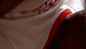 kittylove's juicy ebony ass shakes wildly railed doggystyle