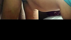 the curvy latina neighbor milf bends over doggystyle