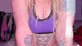 wanna see me ride this huge monster cock toy till i gape?