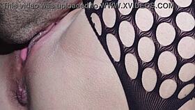 Man licks milf's wet shaved pussy passionately to explosive orgasm