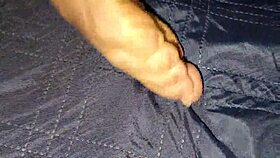 Chubby latina's juicy hairy pussy gets easy creampie pounding