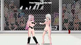 Princess of the Ring 2 delivers intense CATFIGHT wrestling clash Isabel vs Natasha street style