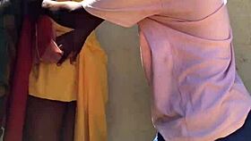 farm boy dives into first wild ebony pussy pounding under open skies