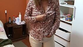 wanna see you stroke watching my huge tits cumshots?