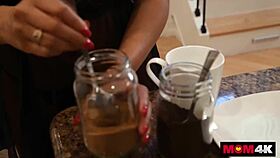 Milf's wet cunt milks bbc relentlessly until balls empty