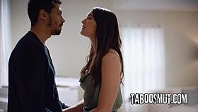 Cheating wife fucks lover rough while chatting husband on phone