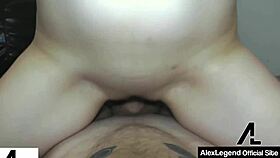ALEX LEGEND CUMS MASSIVE LOAD ON ELEKTRA ROSE'S FACE AFTER DEEP BLOWJOB!
