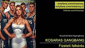 hungarian babe gangbanged hard by basketball team asmr style