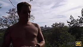 Hunt4k naughty girl loves anal cash fuck outdoors with old stud.