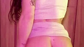 wow can you handle this stunning latina sucking and riding that massive cock?