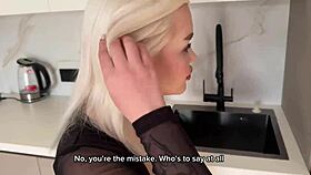 Our heated argument explodes into wild anal pounding of her tight ass