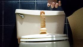 wanna see me ride my dildo before shower?