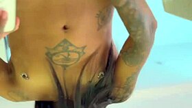 wanna see this transsexual tease her huge cock slowly?