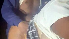 check out this sexy bbw sucking dick then fucked hard in dark forest