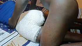 university teen sneaks quickie ride on mate's cock?