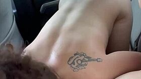 busty petite hooker public fuck swallows huge cum load