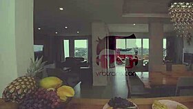 Busty Blonde Latina Shemale Wife Slobs Monster Cock in VR Blowjob Frenzy!